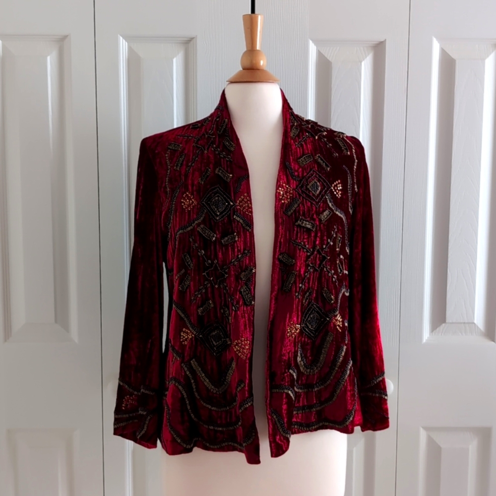 Lucky Brand Embellished Jacket